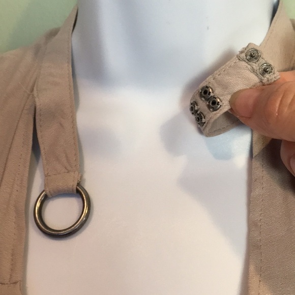 FP "So Fine" Faux Wrap Choker Top - Picture 4 of 8